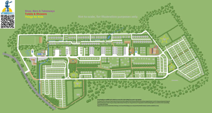 Park Map 2025 - with markers